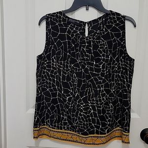 Jones New York Collection Sleeveless Top size small
